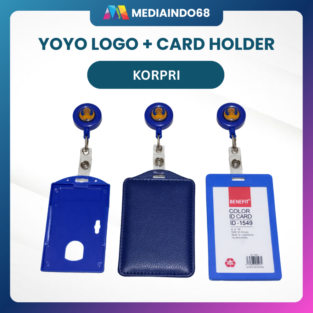 YOYO ID  LOGO KORPRI ASN + CARD HOLDER (Paket Murah)