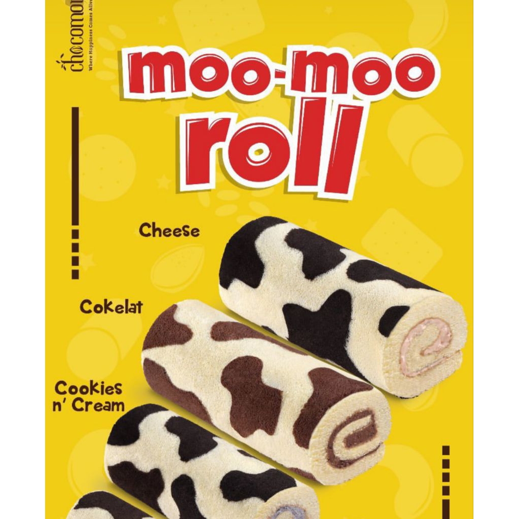 CHOCOMORY MOO MOO ROLL (OLEH OLEH KHAS BANDUNG) INSTANT/SAMEDAY GOSEND/GRAB