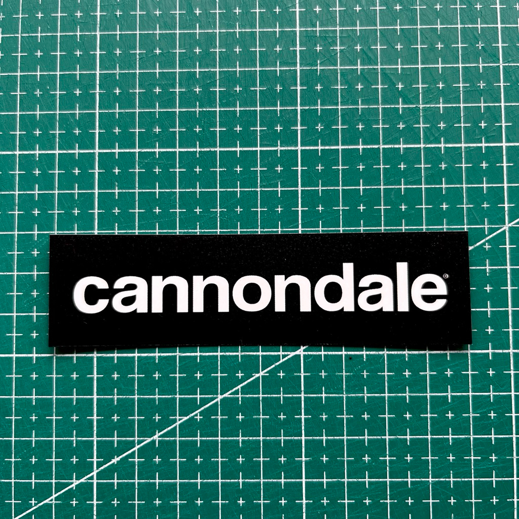 STICKER CANNONDALE BIKE