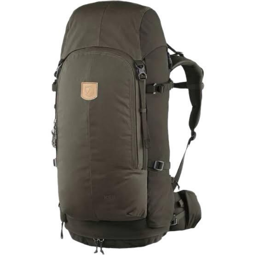 Tas Carier Fjallraven Keb 52 Backpack Olive Deep Forest