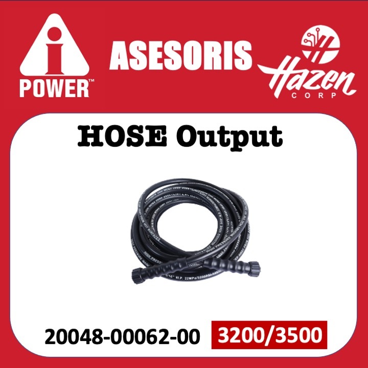 SELANG HIGH PRESSURE HOSE UNTUK AiPower Jet Cleaner APW-3200PLUS & APW-3500PRO by HAZENstore