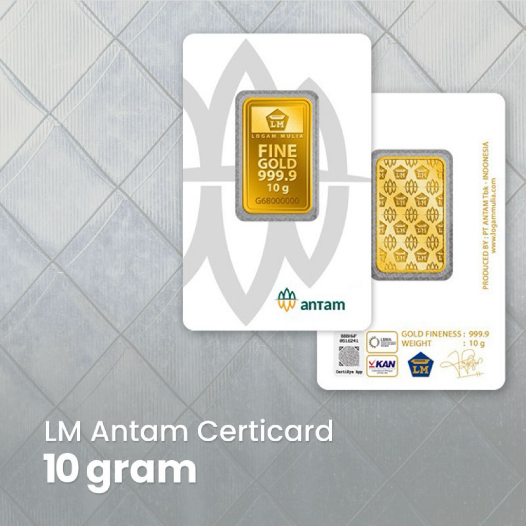Logam mulia 10 gram
