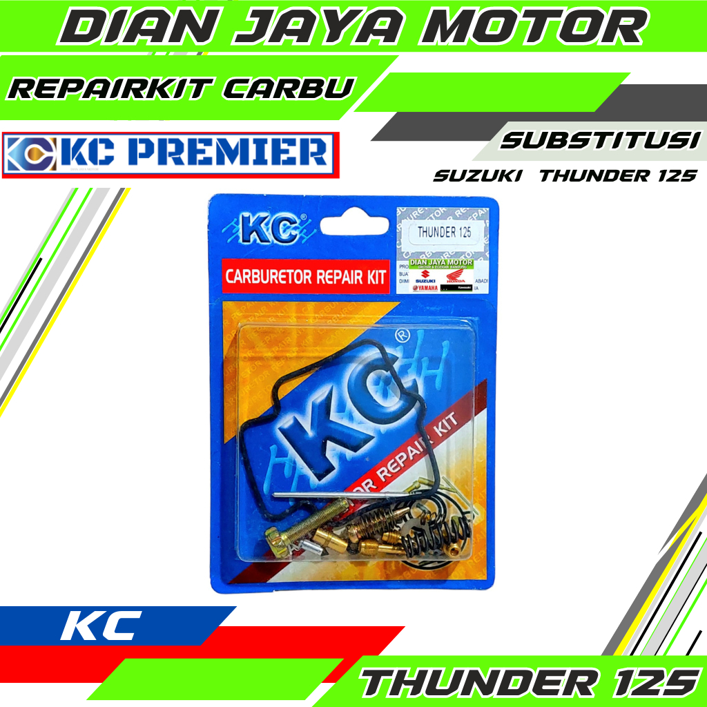 Repairkit karbu Thunder 125 KC Premier Reparkit karburator suzuki Thunder 125 tander Thander Dian ja