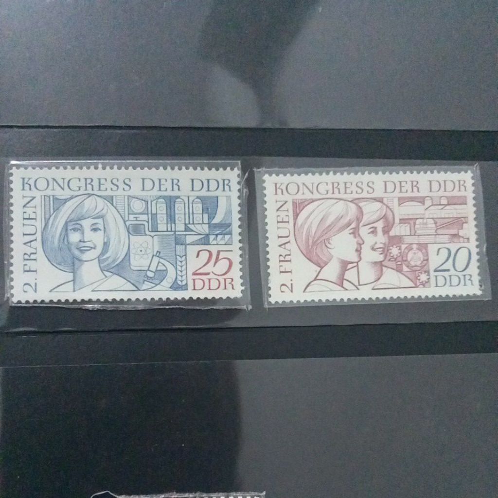 Set Lengkap Prangko Mint dari DDR Jerman Timur