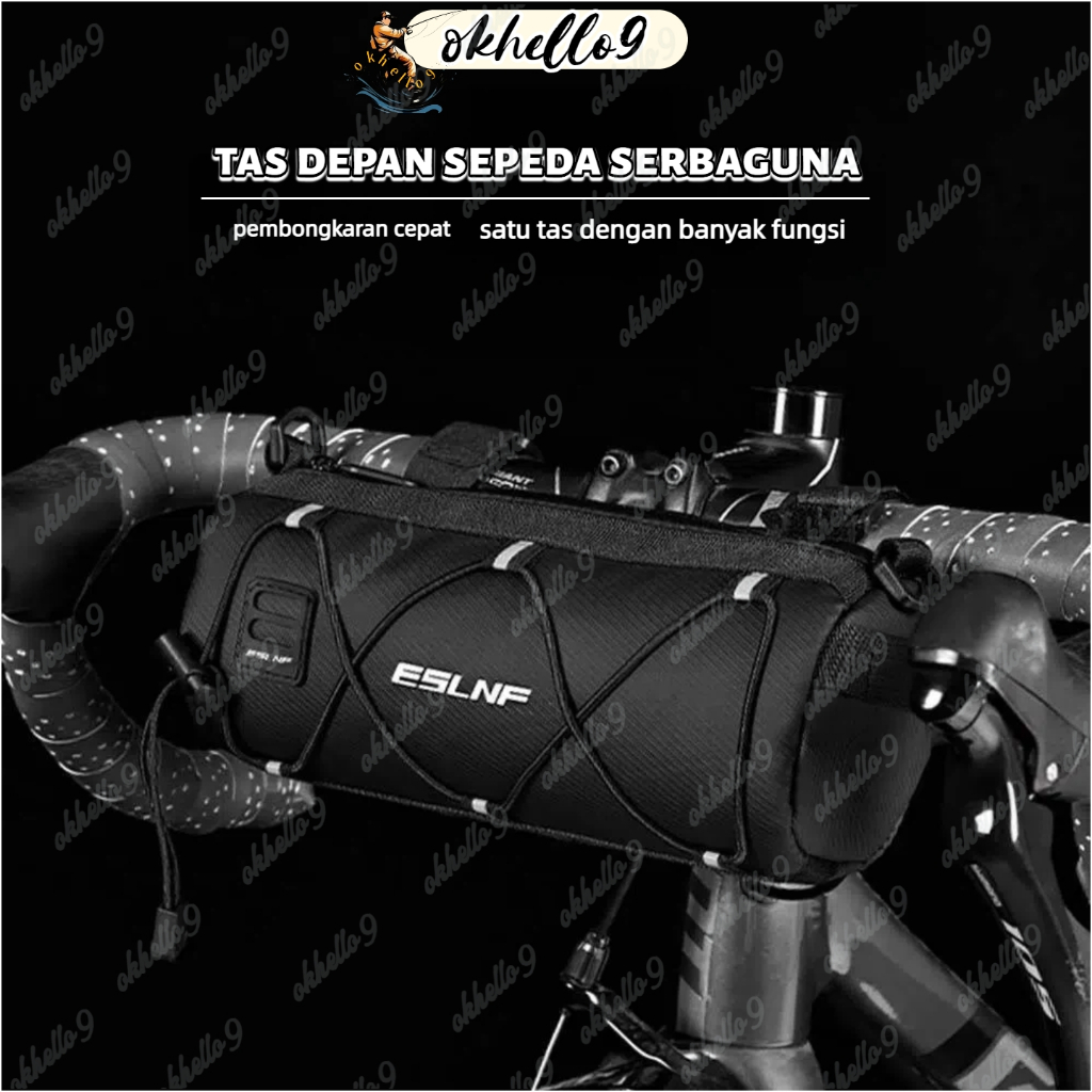 Tas Sepeda Anti Air Versi Upgrade / Tas Frame Depan Sepeda Gunung