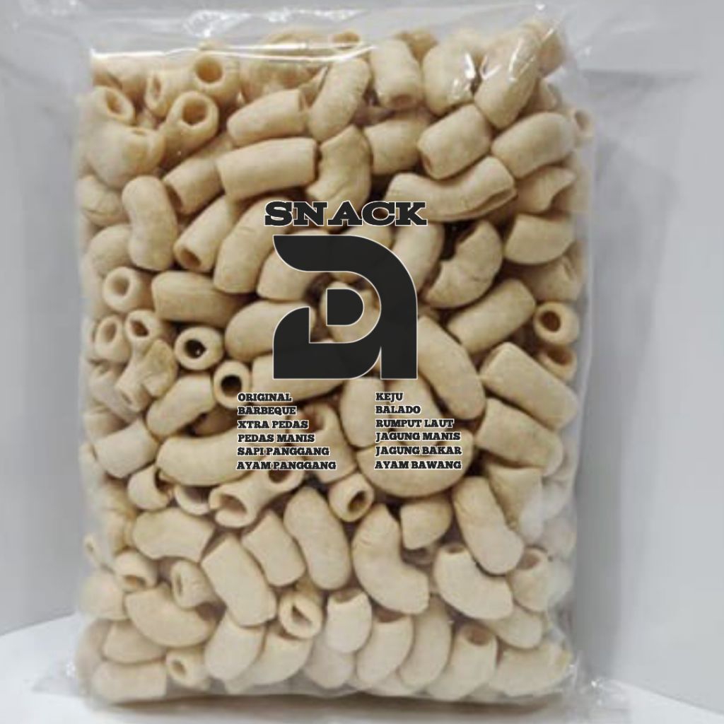 Da Snack Makaroni Aneka Rasa Cemilan Renyah Makaroni Mekar