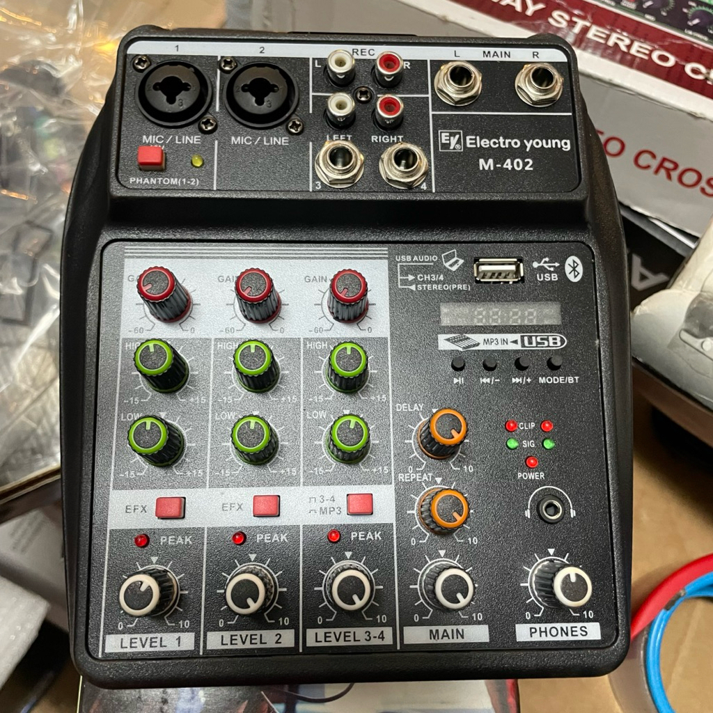 mixer electro young m402 original 4 channel