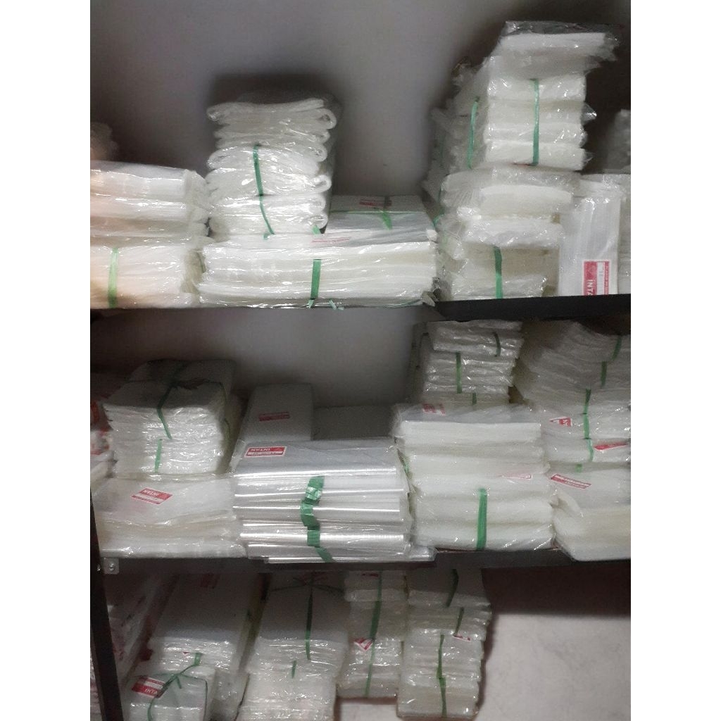 Plastik PP Bening Tebal 08 Ukuran 17x25 17x30 17x35