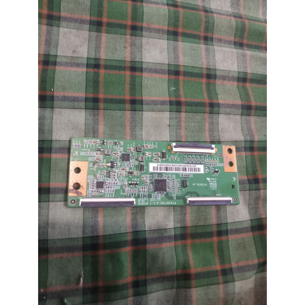 TCON TV LED POLYTRON pld43v7153 BEKAS NORMAL