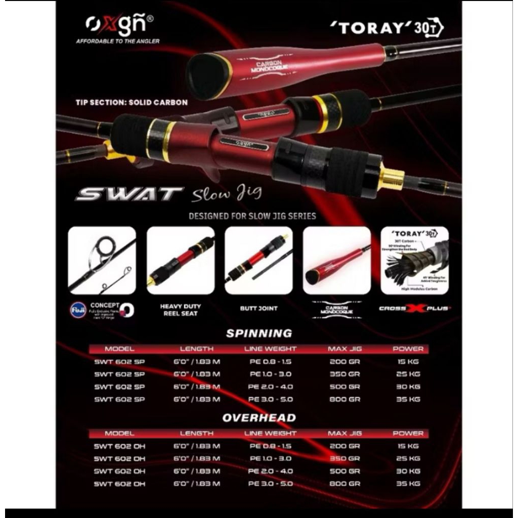 JORAN OXGN SWAT SLOW JIG