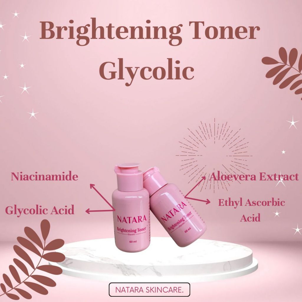 TONER GLYCOLIC/TONER WAJAH/TONER EKSFOLIASI