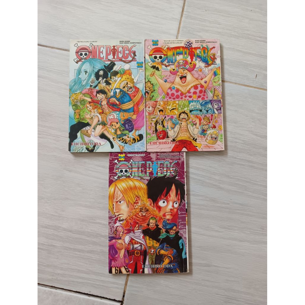 Komik One Piece PL Vol 82/83/84 (Bekas)
