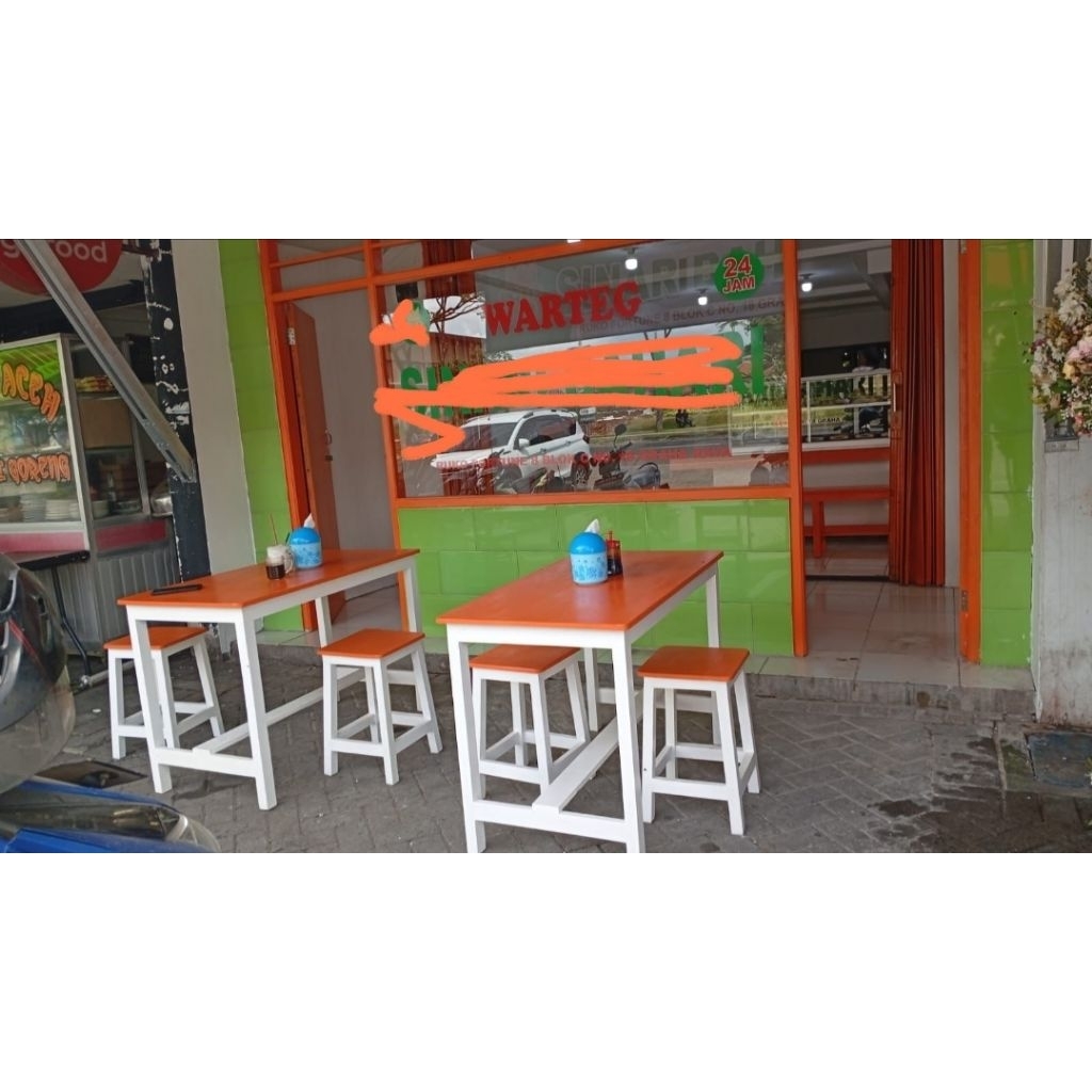 Alat Makan Masak Bekas Warteg Meja Kursi Kompor Rinnai Kipas Angin Dll