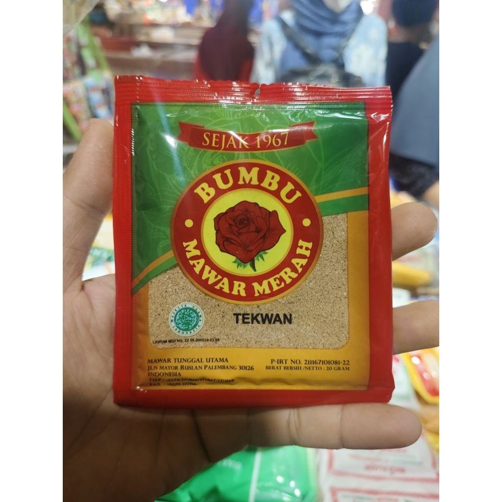 Bumbu Tekwan Cap Mawar Merah 20 gr