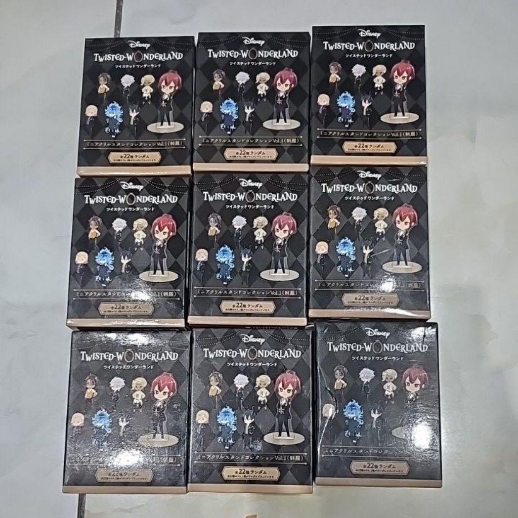 Acrylic standee disney twisted wonderland