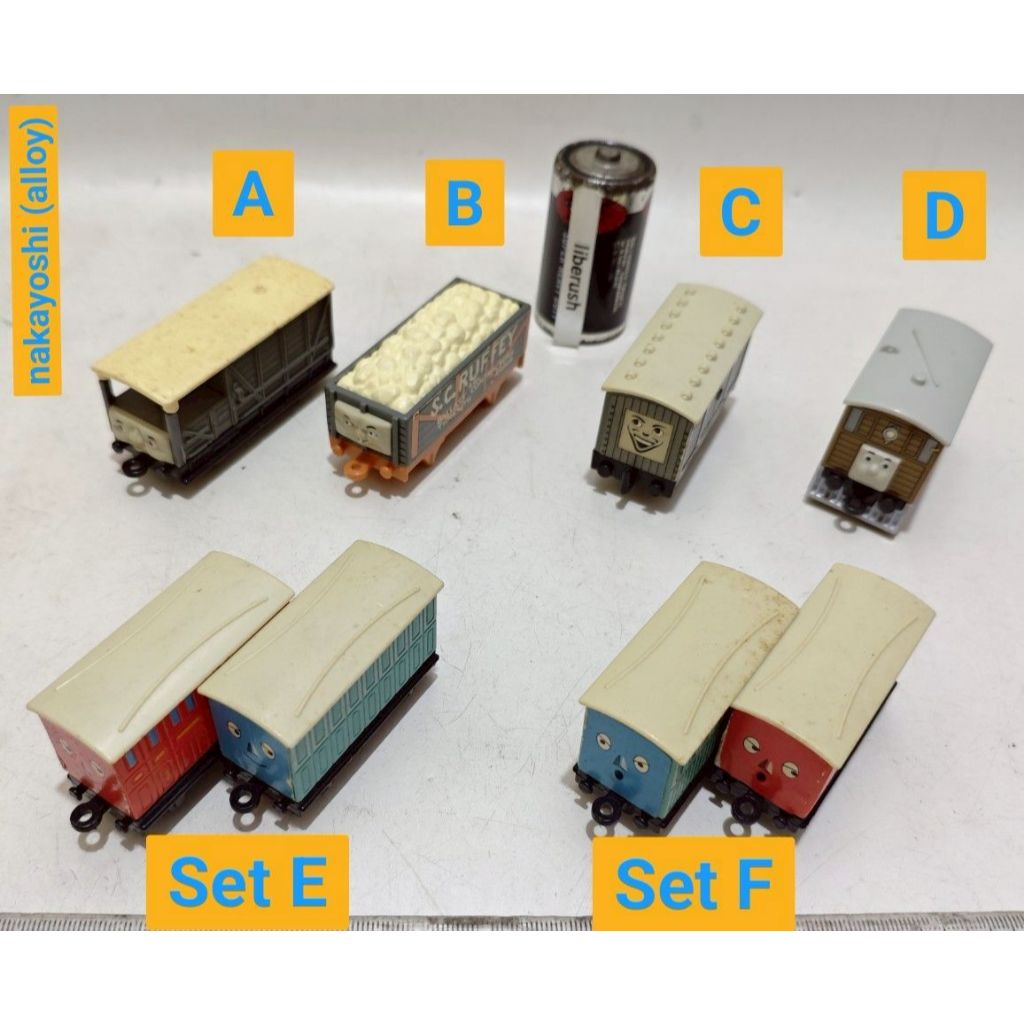 [/Pcs] Rare vintage bandai nakayoshi Thomas & friends toad S.C. Ruffey scruffey sc ruffey covered tr