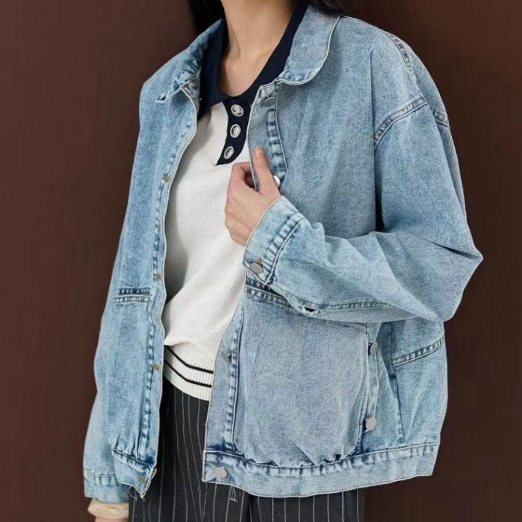 JAKET DENIM THIS IS APRIL