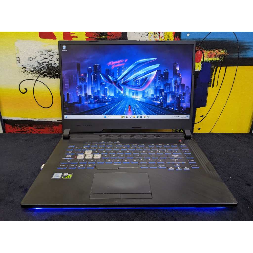 Laptop Gaming Asus ROG Strix G531 Core i5 9300H 8/256 GTX 1050 Siap Pakai