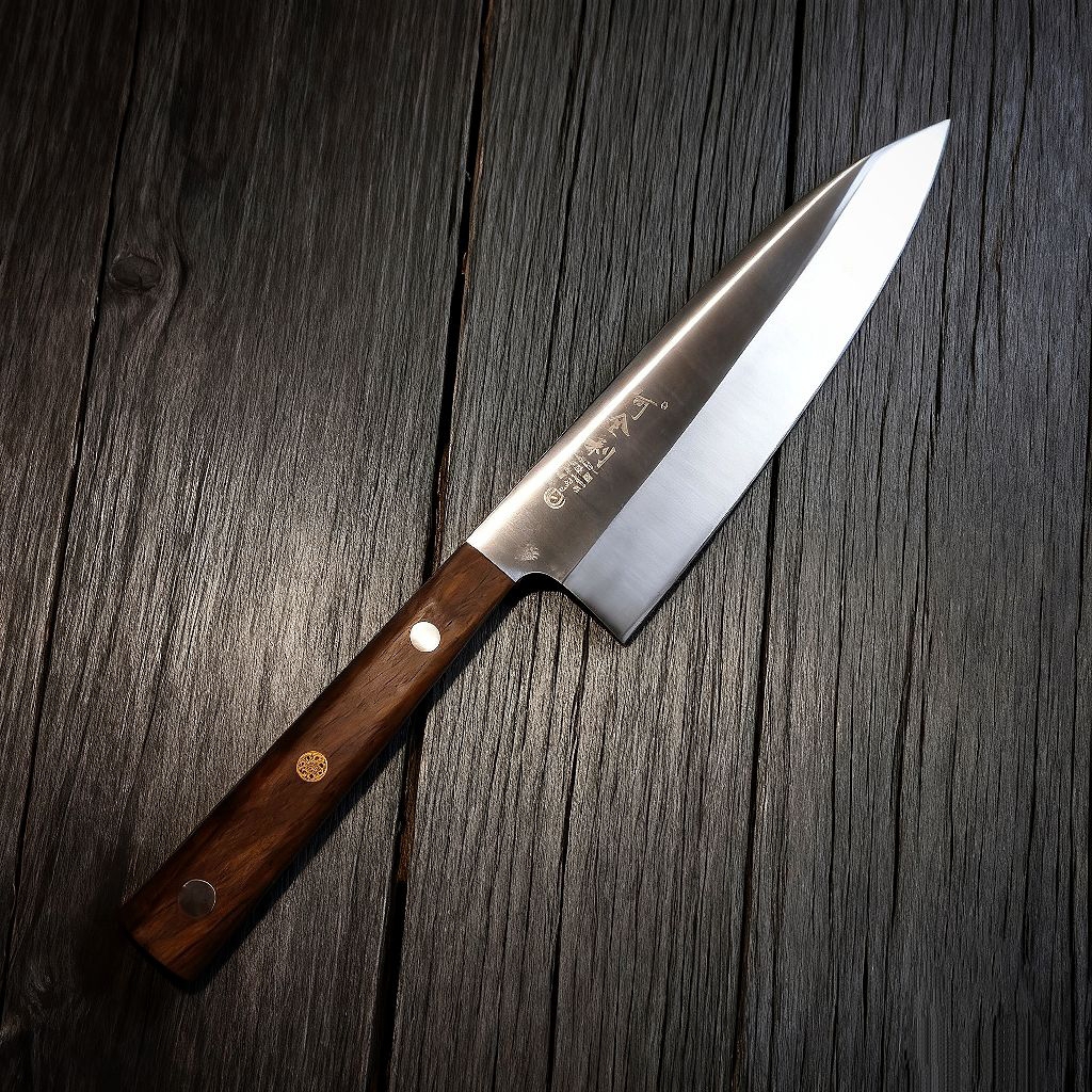 Deba Knife Wooden Handle Japanese Knife Pisau Dapur Pisau Jepang