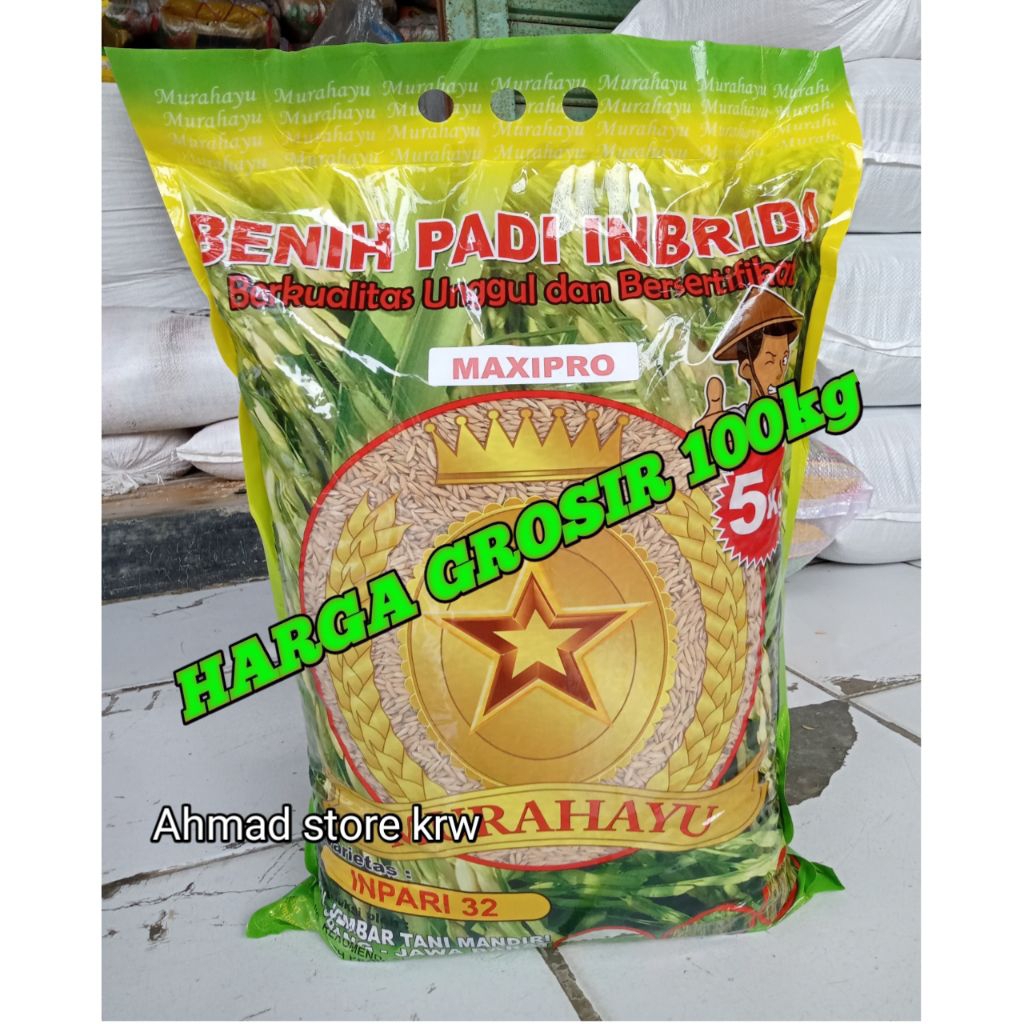 Inpari 32 Maxipro Promeo Ciherang beruang gencer harga grosir 100kg