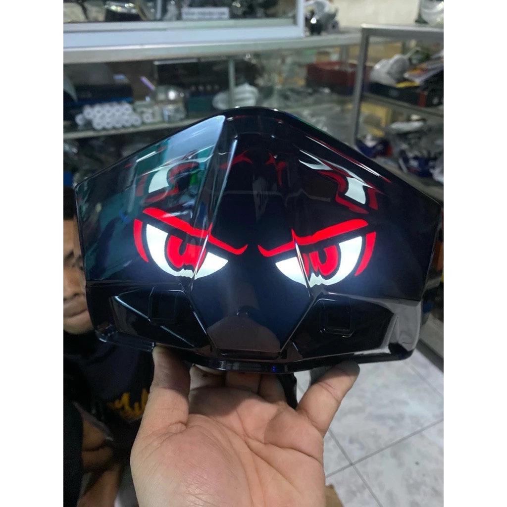 Stoplamp Lazy Eye Leji Mata RGB Untuk Semua Jenis Motor Custom Original
