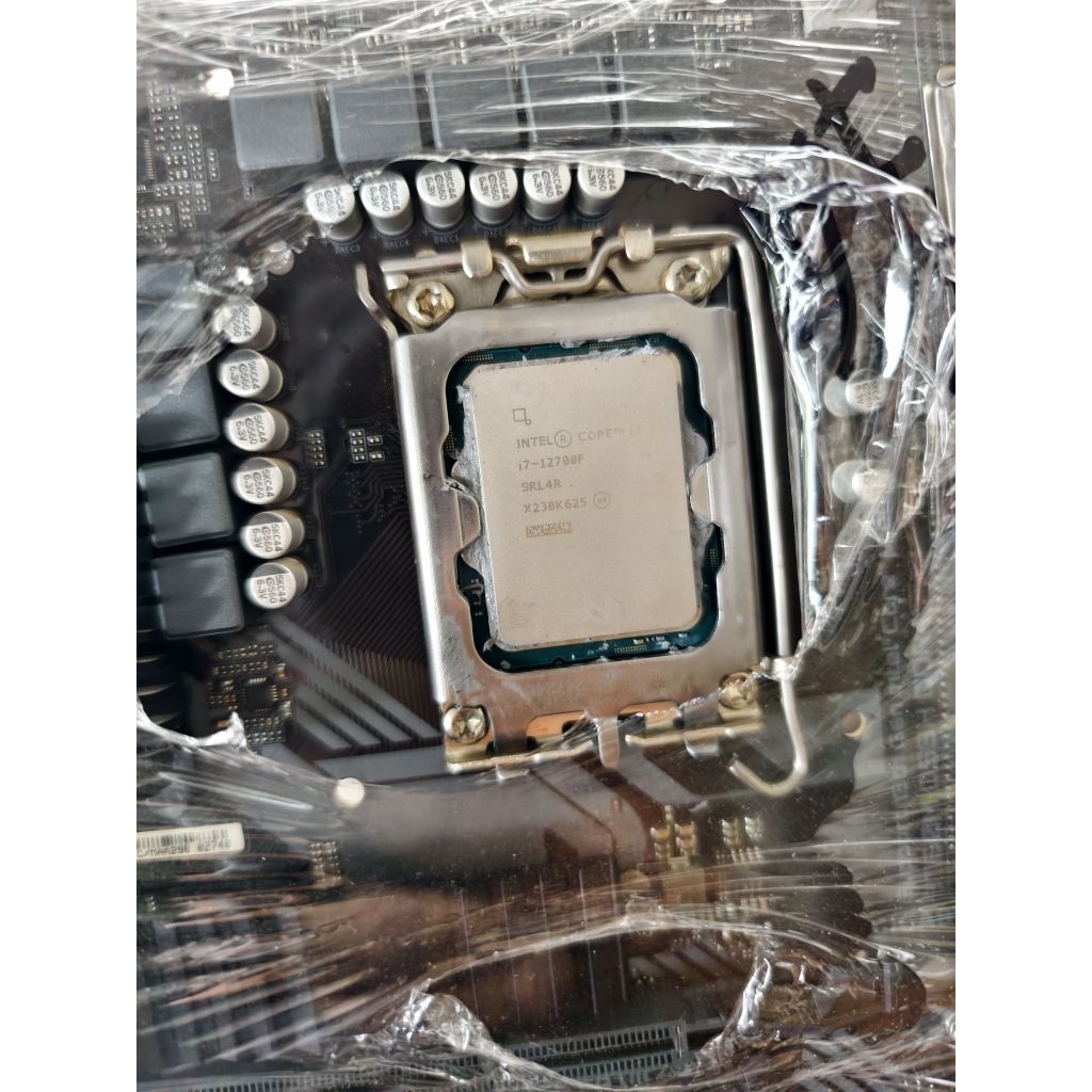Motherboard Processor i7 12700F msi b760m p ddr4