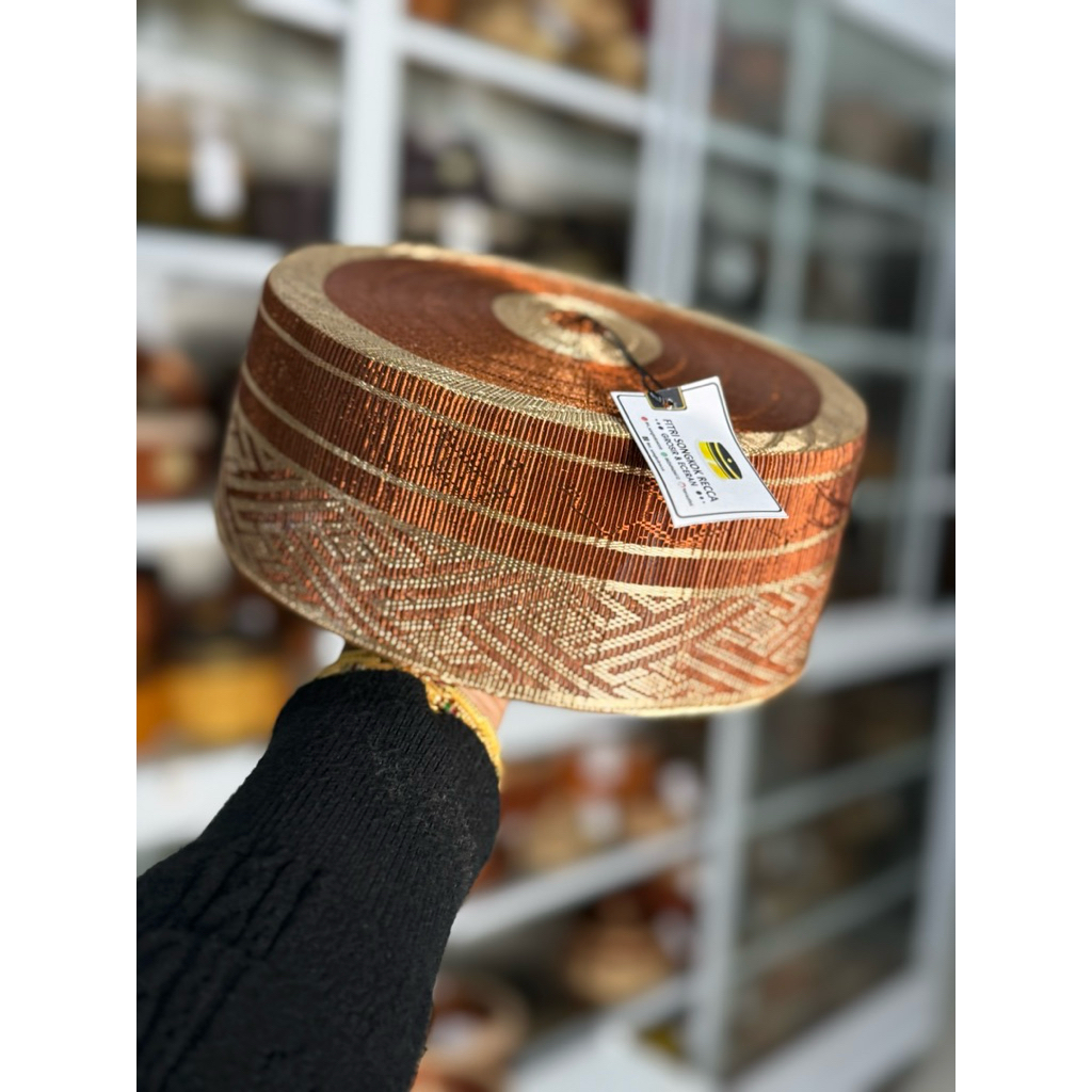 SONGKOK RECCA FULL TEMBAGA BATIK NO.9