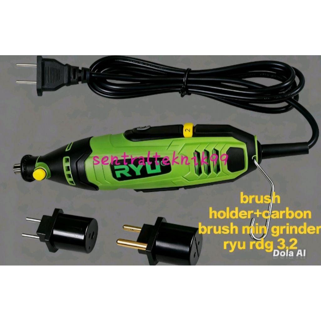 brush holder carbon brush mini grinder Ryu rdg 3,2