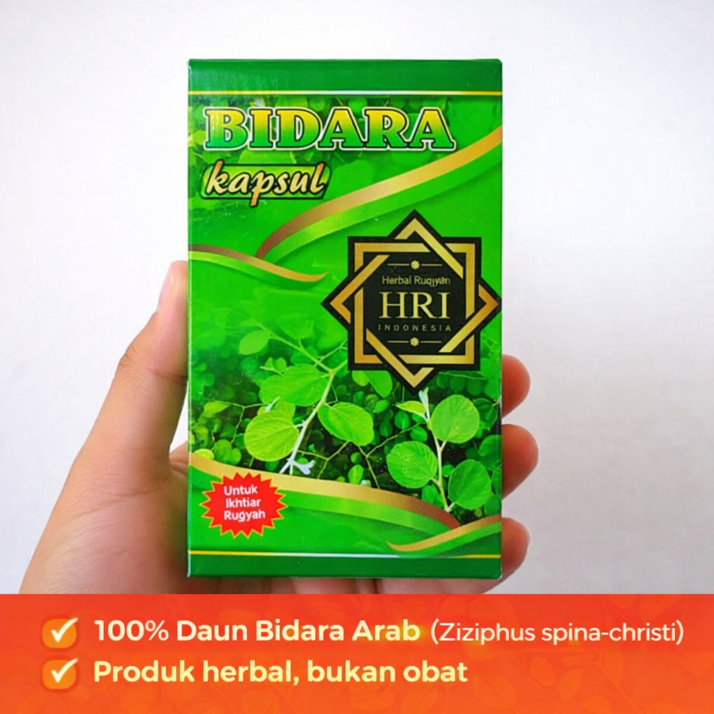 Kapsul Bidara Arab 60 Kapsul – Herbal Daun Bidara
