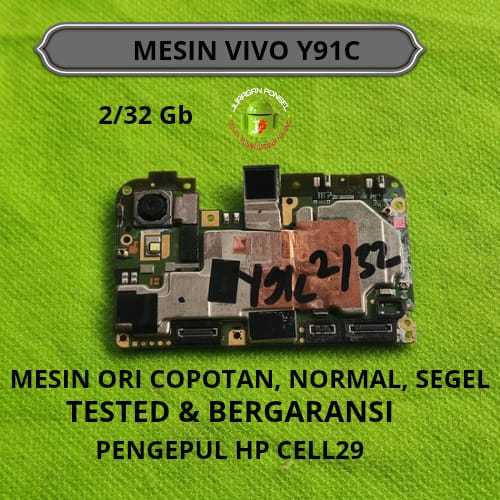 MESIN VIVO Y91C PD1820 NORMAL TIDAK ADA POLA RAM 2/32TERMURAH  CELL29