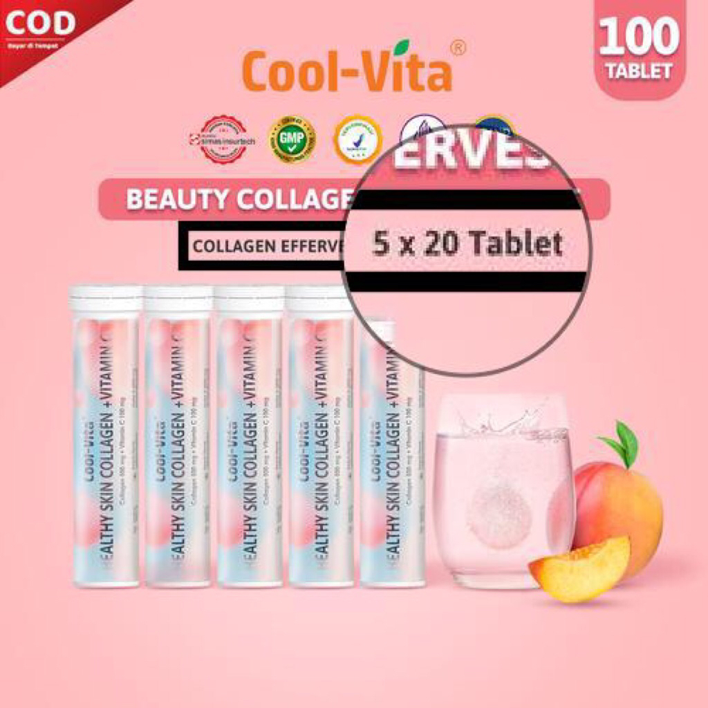 100 Tablet Coolvita Collagen #kolagen