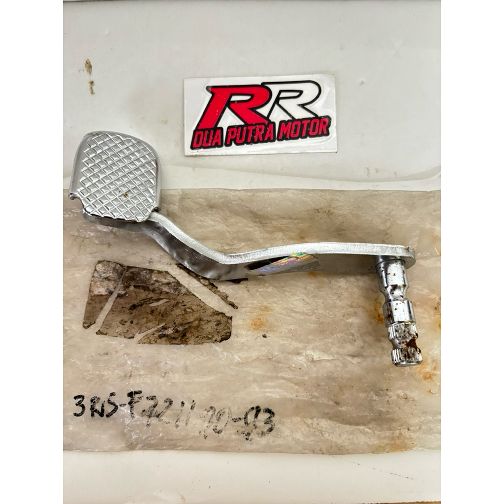 pedal rem belakang original ori yamaha rxz rzr nos