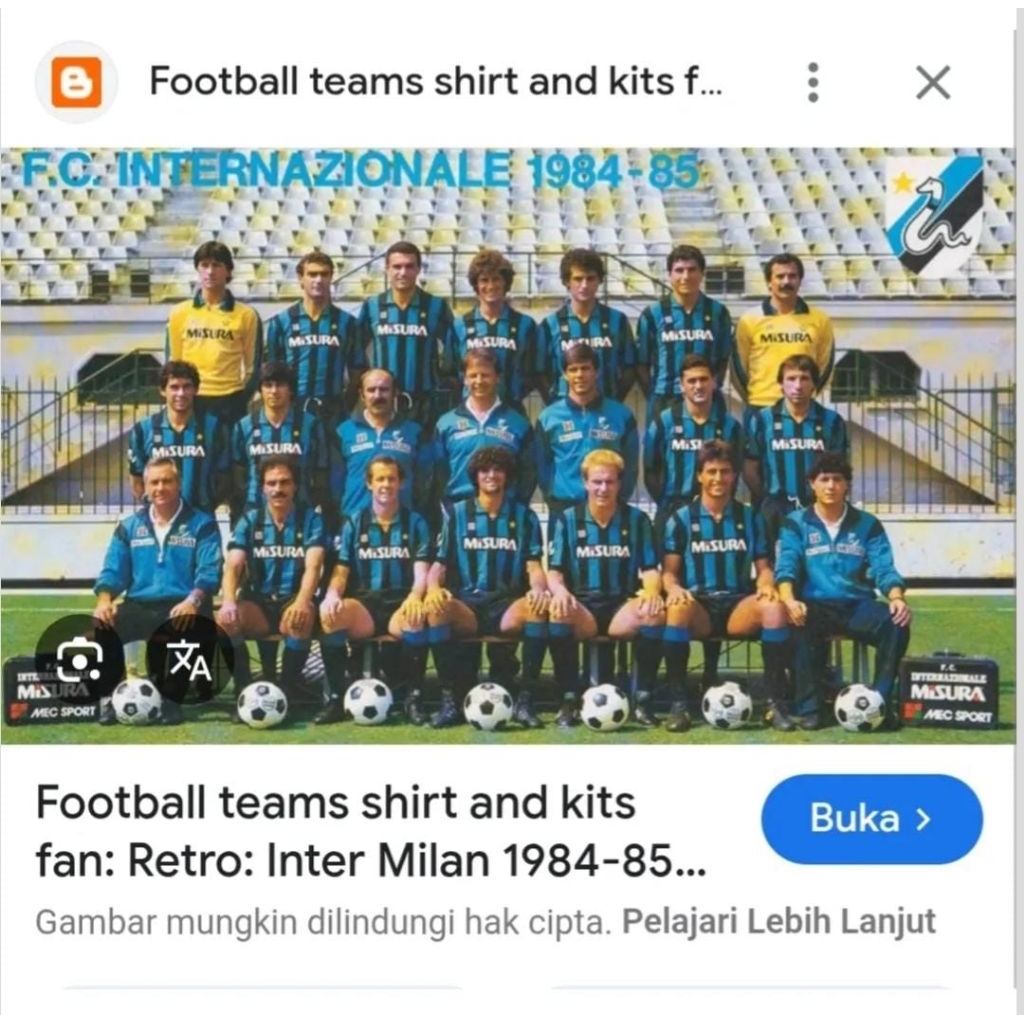 jersey retro GK intermilano 1984-1985