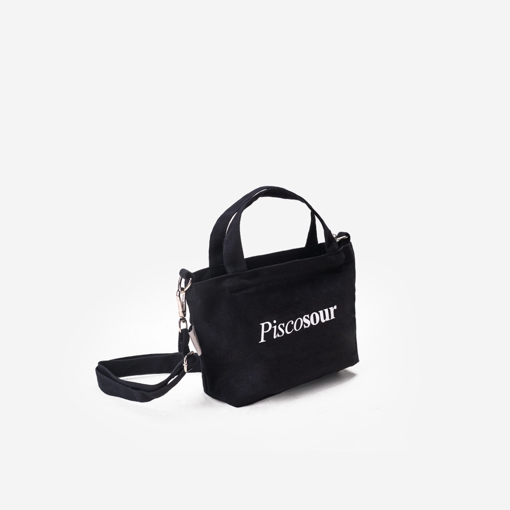 KAMENSENS - PISCOSOUR MICRO SLING BAG - Tas Selempang Wanita / Tas Kanvas/ Tas Kain