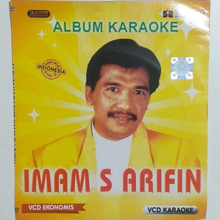 Kaset VCD Karaoke Original Album Dangdut Imam S Arifin