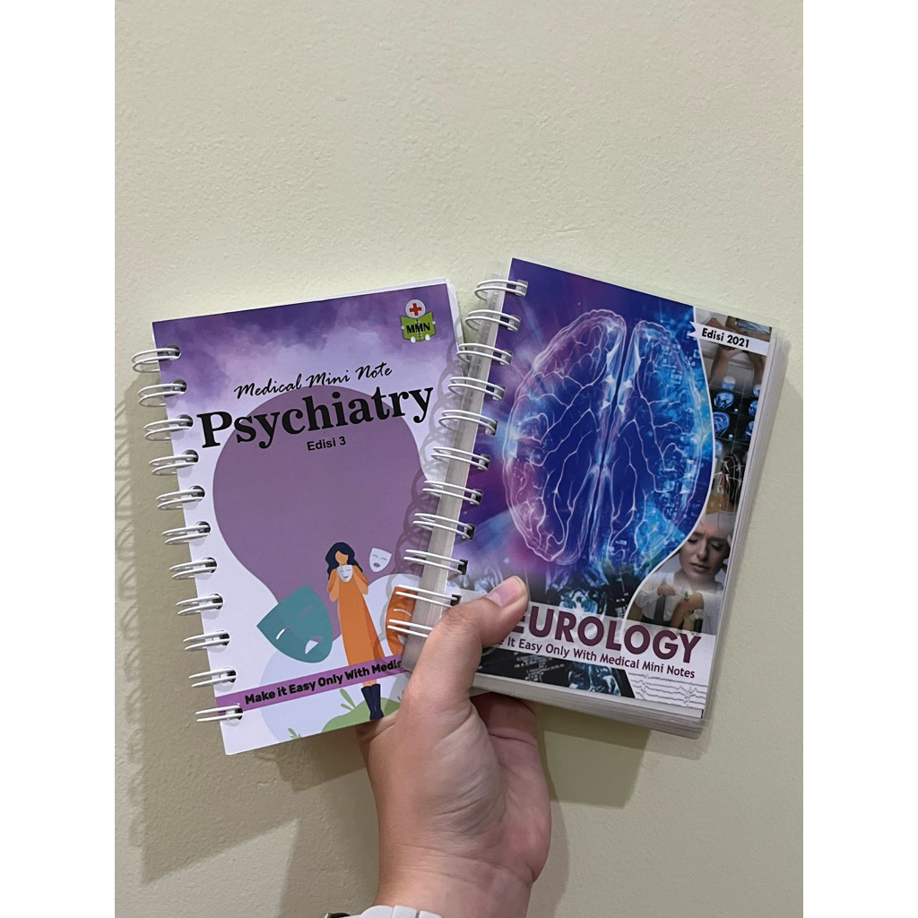 (PRELOVED) Medical Mini Note || Neurology || Psikiatri