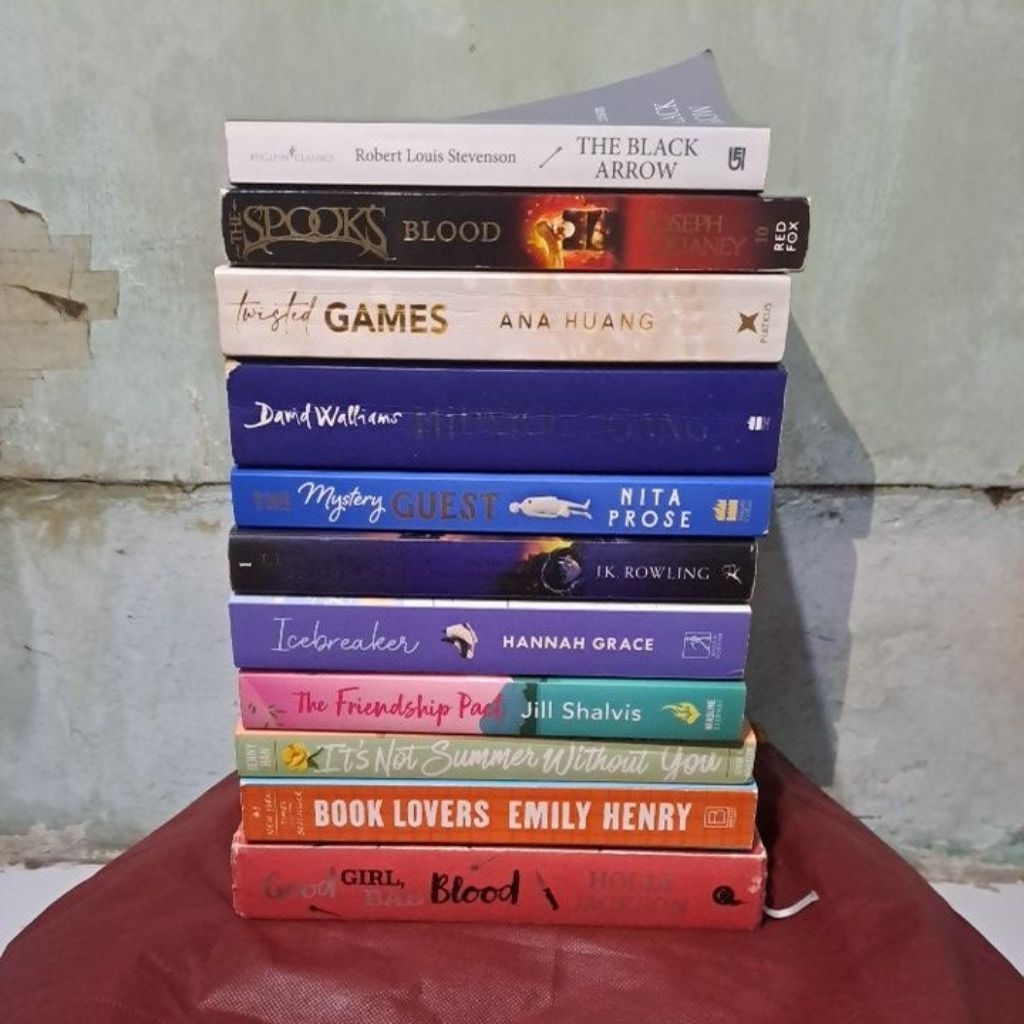 Preloved Novel Inggris Original
