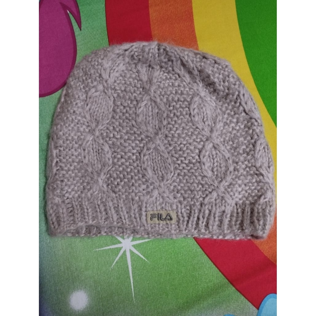 Topi Rajut FILA