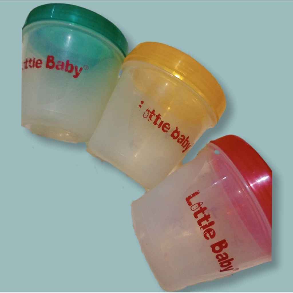 preloved container food jar little baby