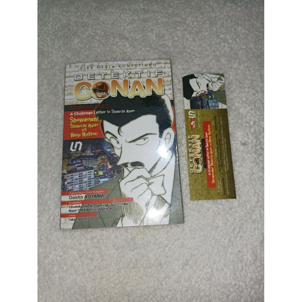 Detektif Conan - A challenge letter to shinichi kudo - Showdown Shinichi Kudo vs Heiji Hattori