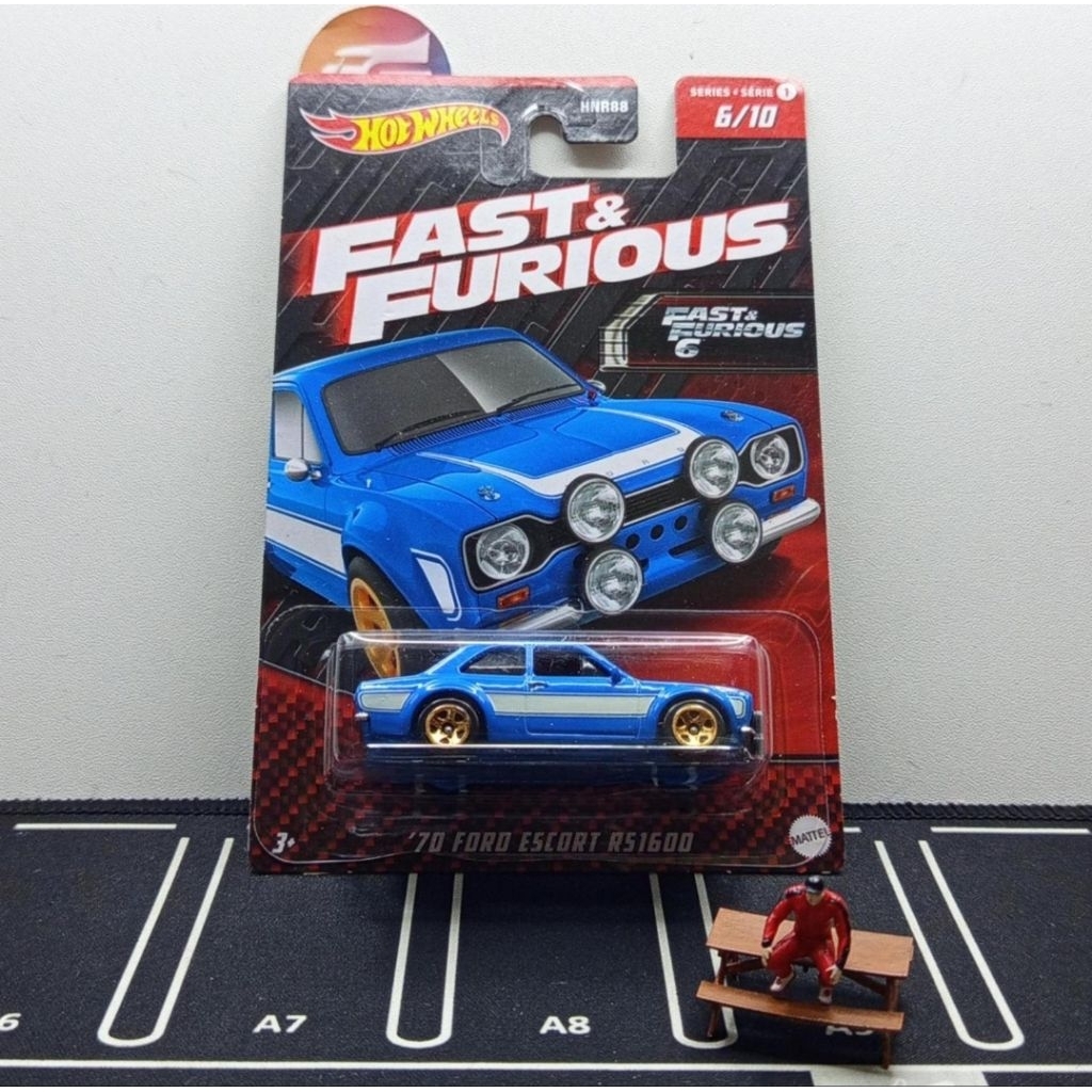 Hot Wheels 70 Ford Escort RS1600 Fast Furious Wave 2023 - Hotwheels