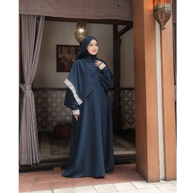 MAHTAB abaya by All_Busyra Material Anti UV