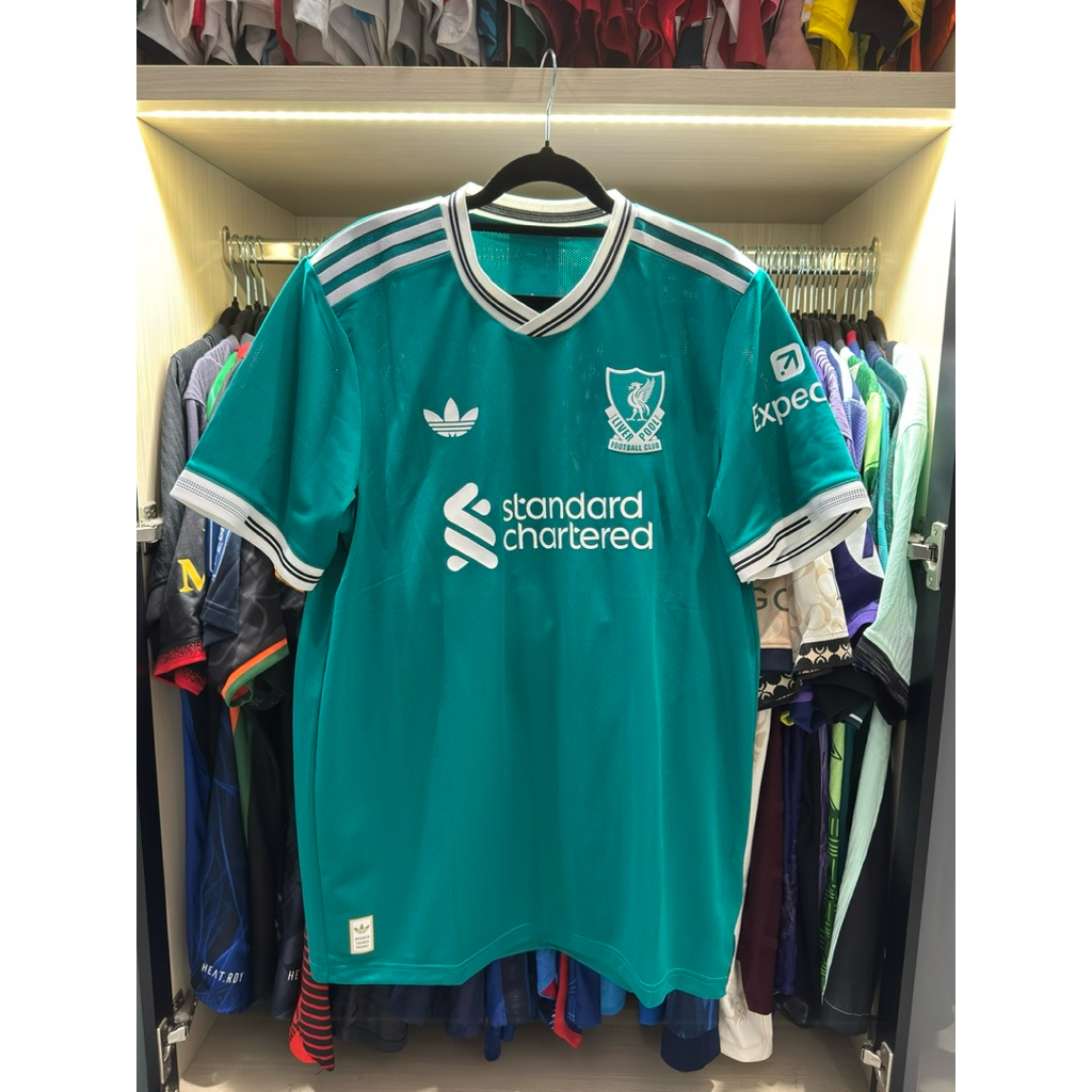 Jersey Liverpool 3rd Authentic Player Issue sz Large