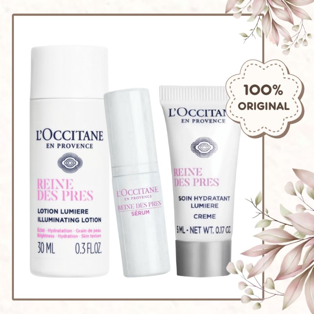 Limited Edition LOCCITANE NEW Reine Blanche / Reine Des Pres Exclusive Gift Set Promo Paket Travel S