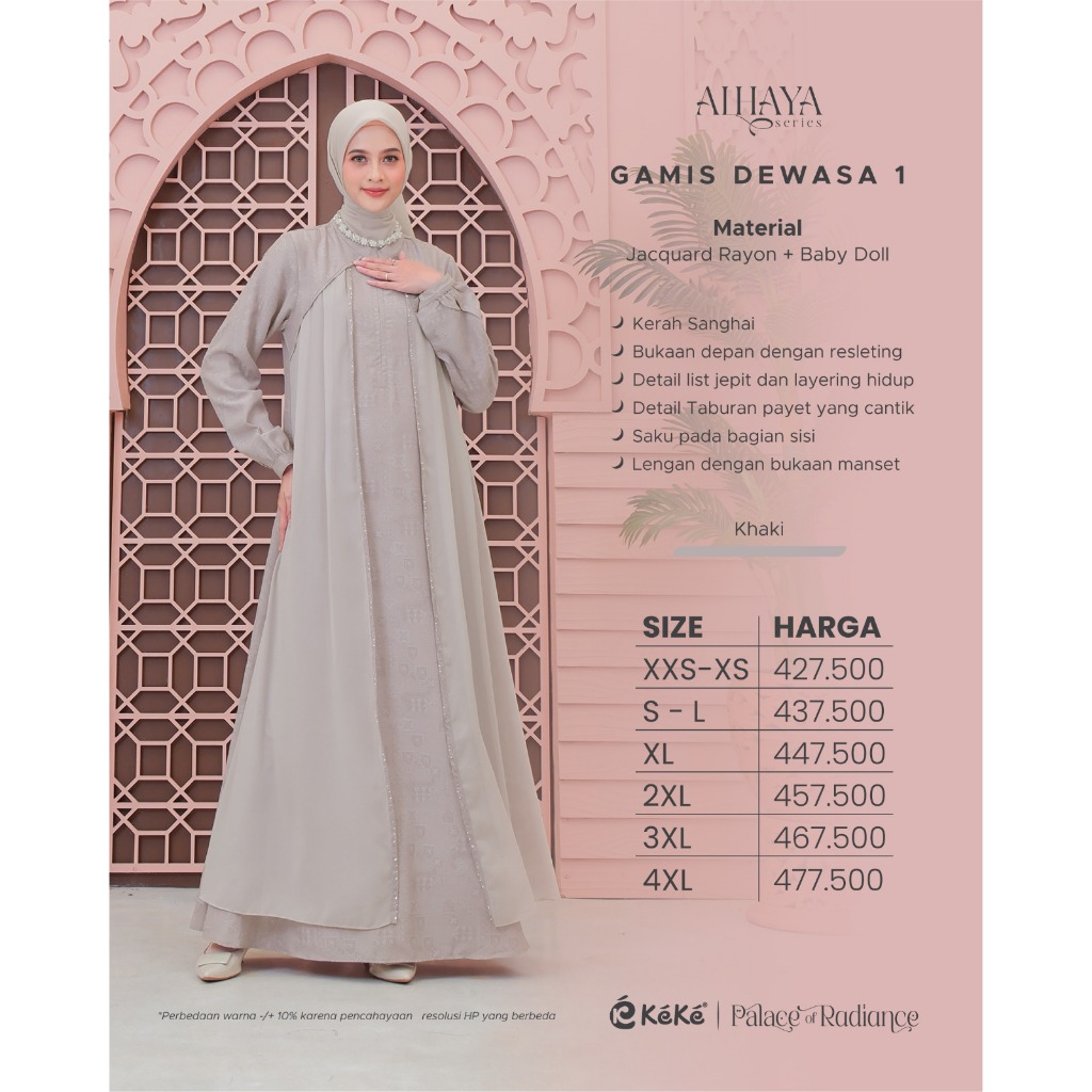 Gamis Keke Alhaya Series