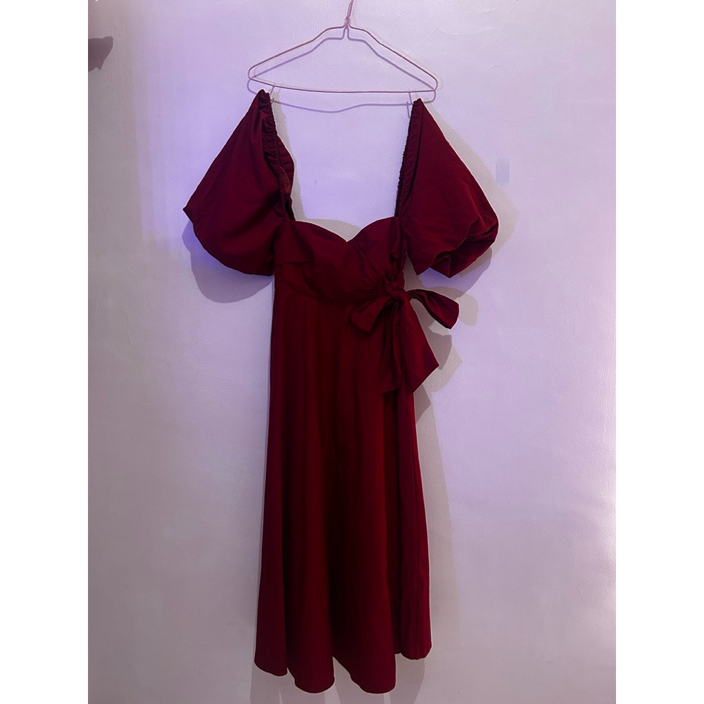 Dress merah modelano