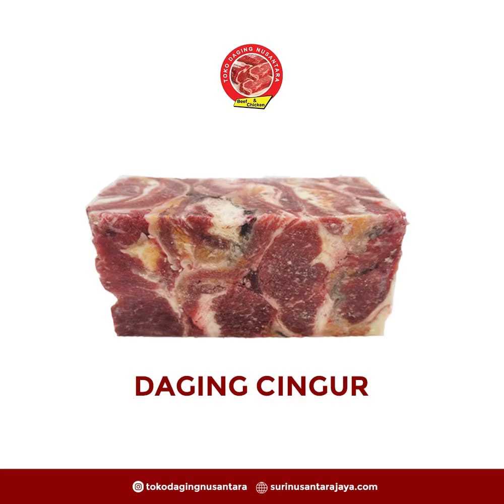 DAGING CINGUR 1KG-TOKO DAGING NUSANTARA-HALAL DAN BERKUALITAS
