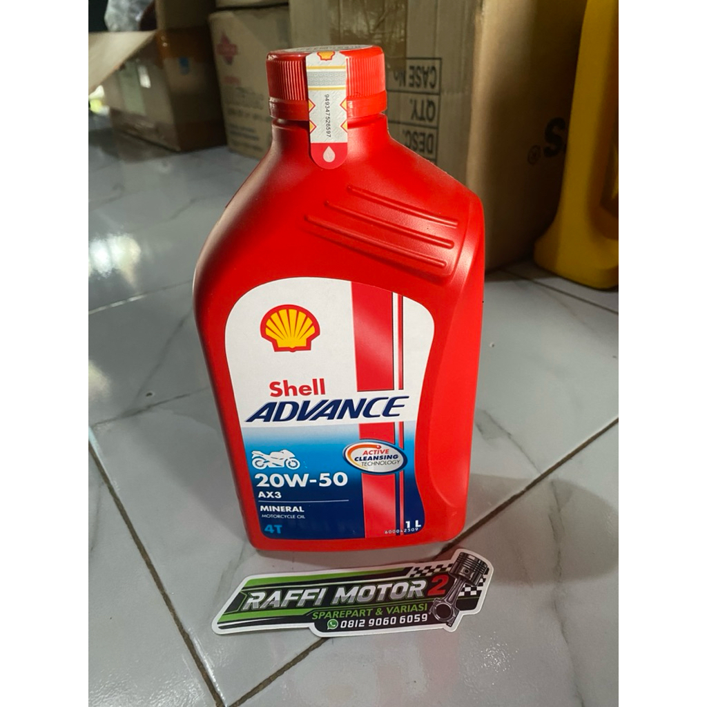 Oli Motor Shell advance 20W50 1Lt