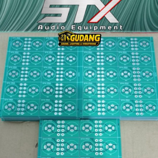 PCB Soket Speakon Double layer STX ORIGINAL aluminium