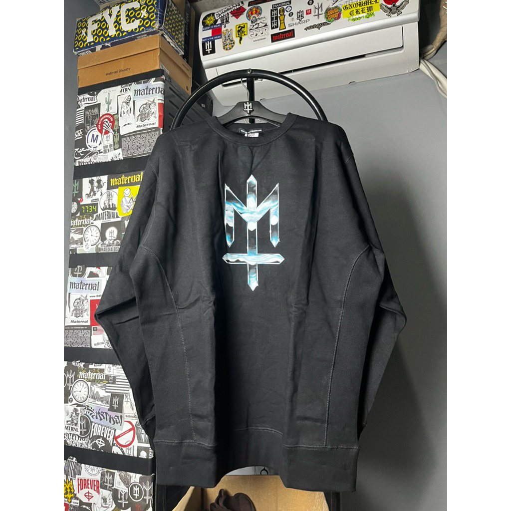 crewneck maternal disaster - steela